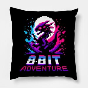 Coussin "8 bit adventure"