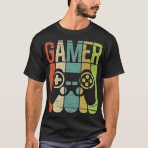T-shirt Gamer retro